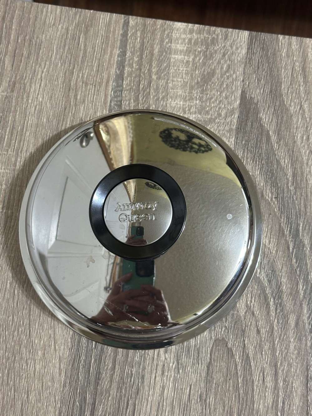 Vintage Amway Queen 6 3/8” Small Sauce Pan REPLACEMENT Stainless Steel Lid Only